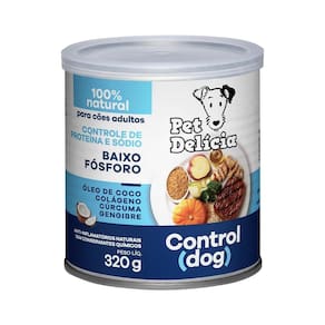 Ração Úmida Pet Delícia Control Dog Baixo Fósforo - 320 g