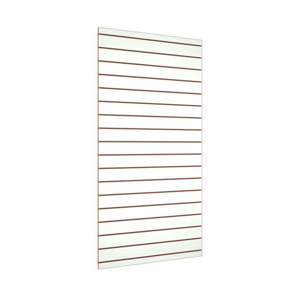 Painel Canaletado Branco Mdf - 18Mm - 90Cm X 180Cm