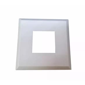 Canopla Nylon Corrimão Quadrada 10 Peças 40X40Mm