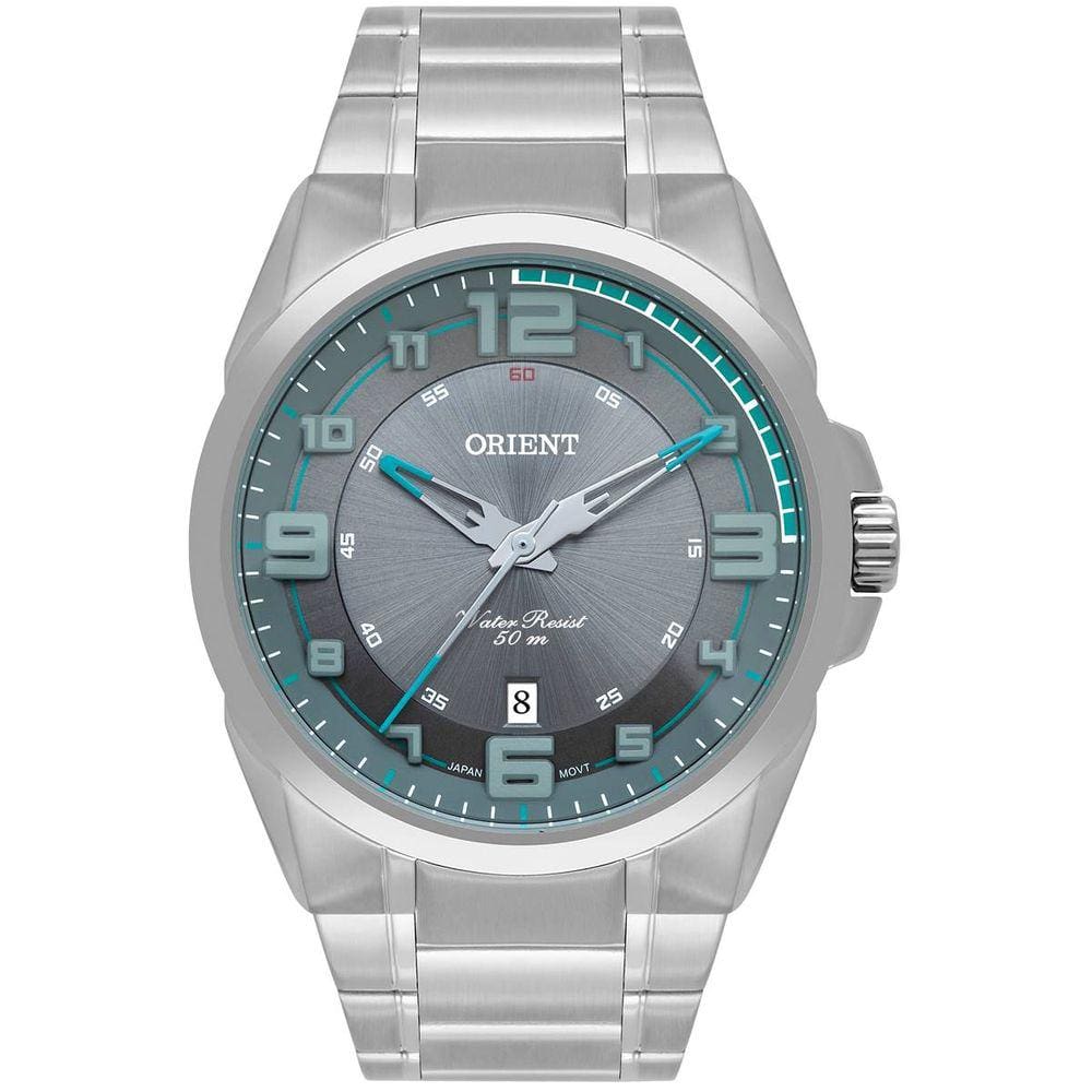 Relógio Orient Masculino Ref: Mbss1436 G2sx Casual Prateado