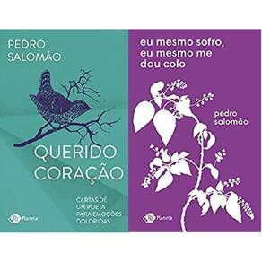 Kit 2 Livros Pedro Salomão Querido Coração: Cartas Um Poeta