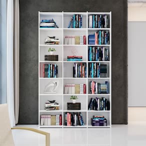 Estante para Livros Montenegro Branco Bela Casa