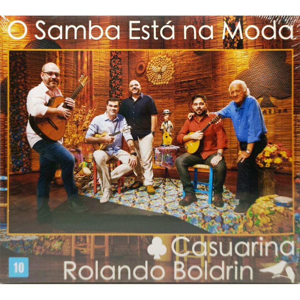 Casuarina & Rolando Boldrin O Samba Está Na Moda CD+DVD