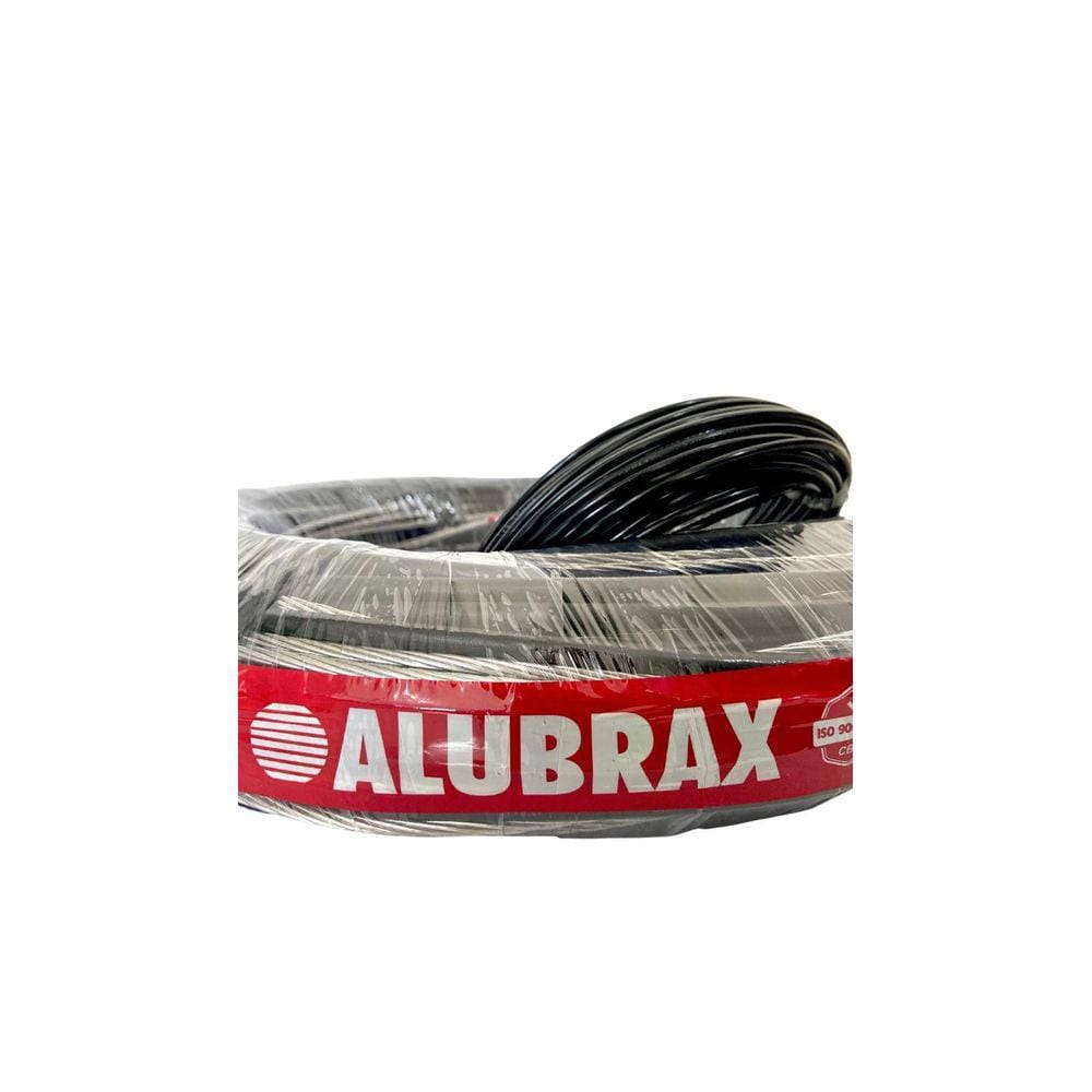 Cabo Aluminio Duplex Nu 10,0 Mm - Rolo 100 Metros