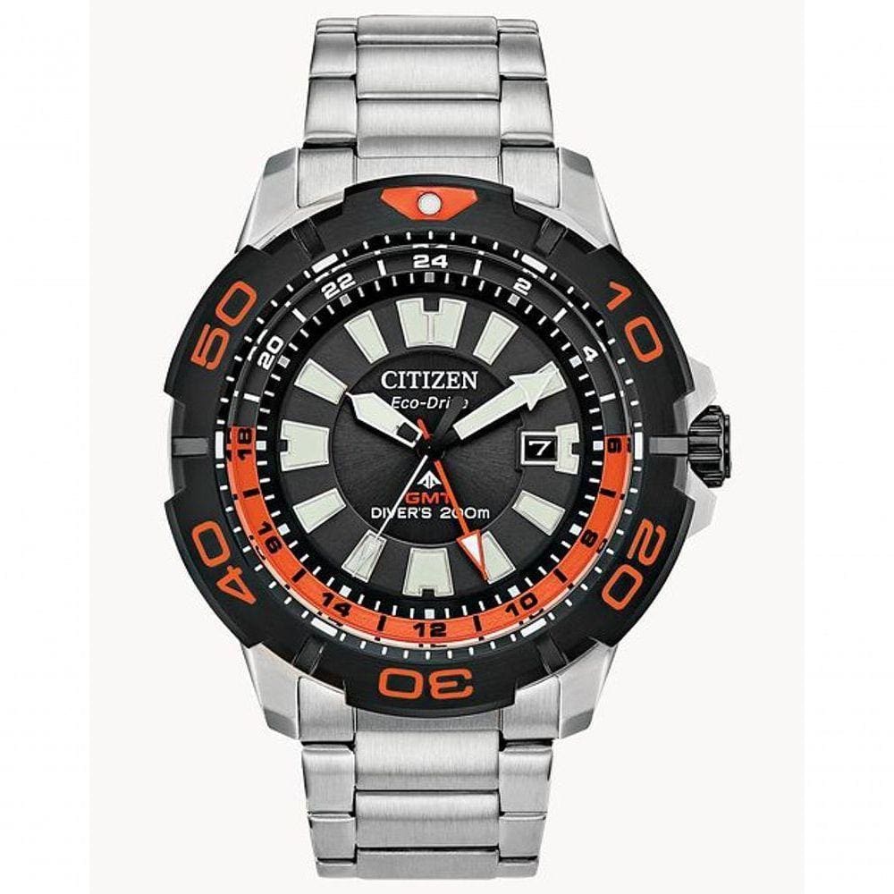 Relógio Citizen Aqualand Promaster Gmt Bj7129-56e - Diver 20