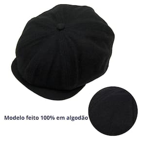 Kit Boinas Pretas Masculina Inglesa E Italiana Mais Vendidas
