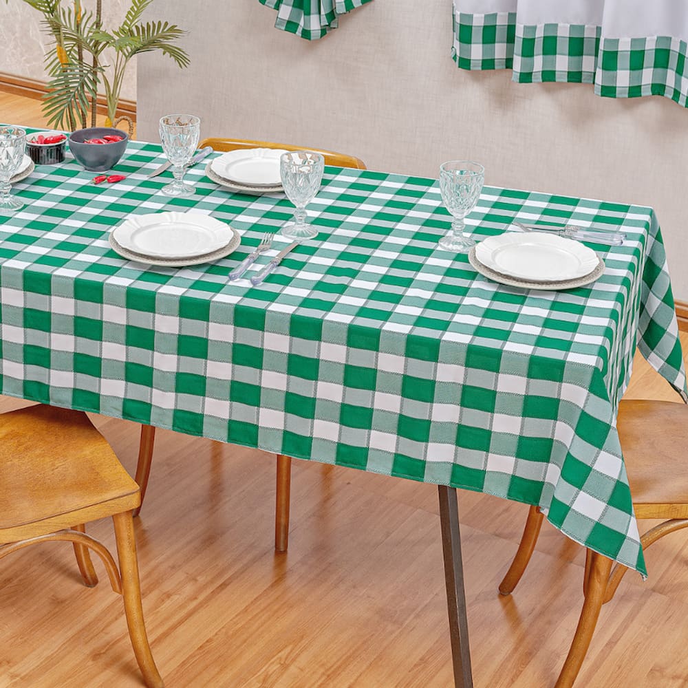 Toalha de Mesa Gourmet 4 Cadeiras 1,45m x 1,40m