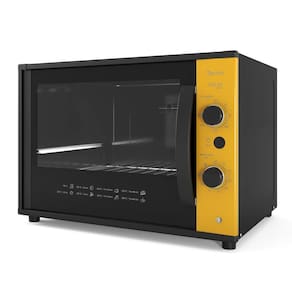 Forno Terim Elétrico Bancada Top 60 Collor Amarelo 60 Litros