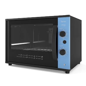 Forno Terim Elétrico Bancada Top 60 Collor Azul 60 Litros