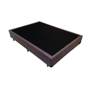 Base Box Casal Blindado Extremo Reforçado HomeQueen Corino Marrom 40x138x188