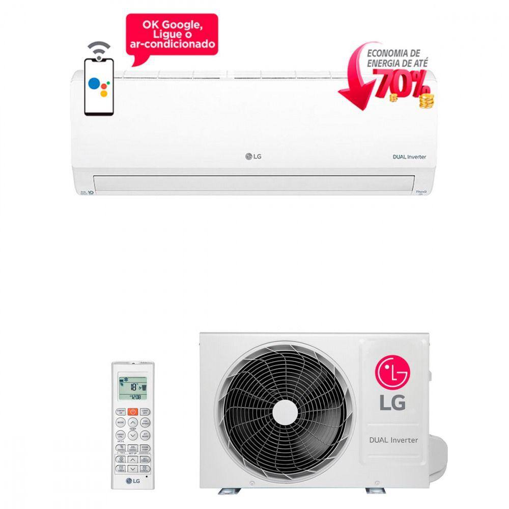 Ar Condicionado Split LG DUAL Inverter Voice 9.000, Frio, 127V