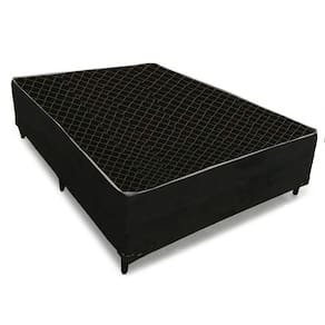 Base Box Casal Conjugado Poliéster Espuma 10cm HomeQueen 55x138x188