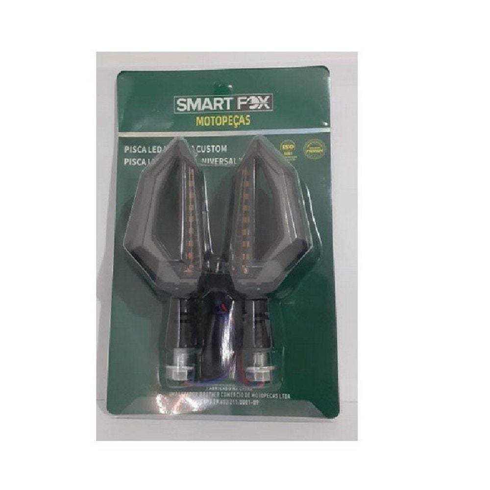 Pisca Led Modelo Custom SmartFox (todas as motos)