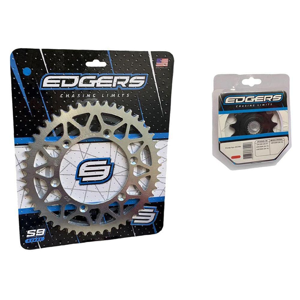 Kit Relação Coroa Pinhão Edgers Husqvarna Ktm 125 /250/300/350/450