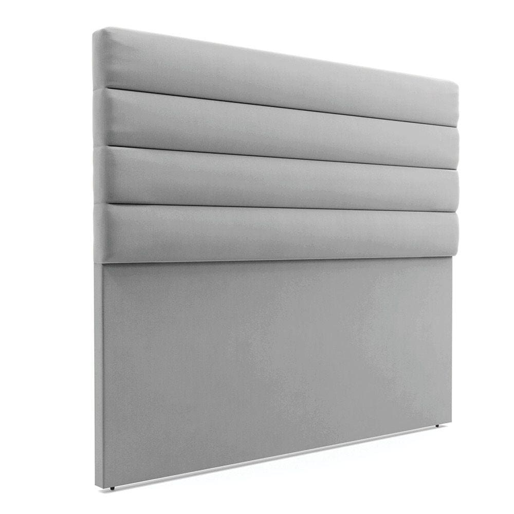 Cabeceira California Para Cama Box Casal 140 cm Suede - D`Rossi