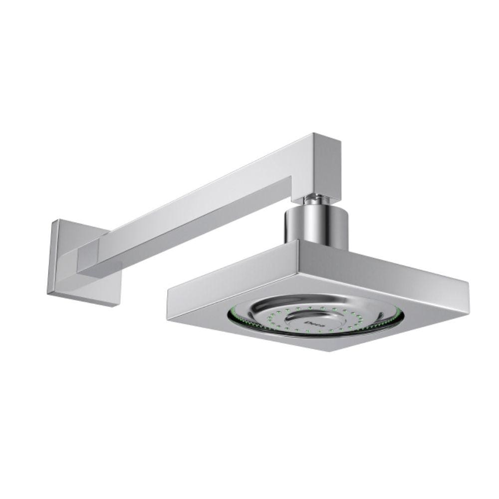 Chuveiro Com Tubo De Parede Deca Acqua Plus Quadratta Cromado 1990.C.Ct.Qua