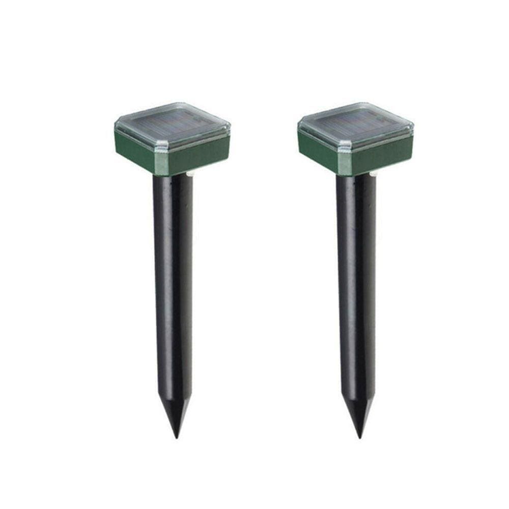 Repelente Solar Ultrassonico 2 Unid. Pestes Ratos Roedores