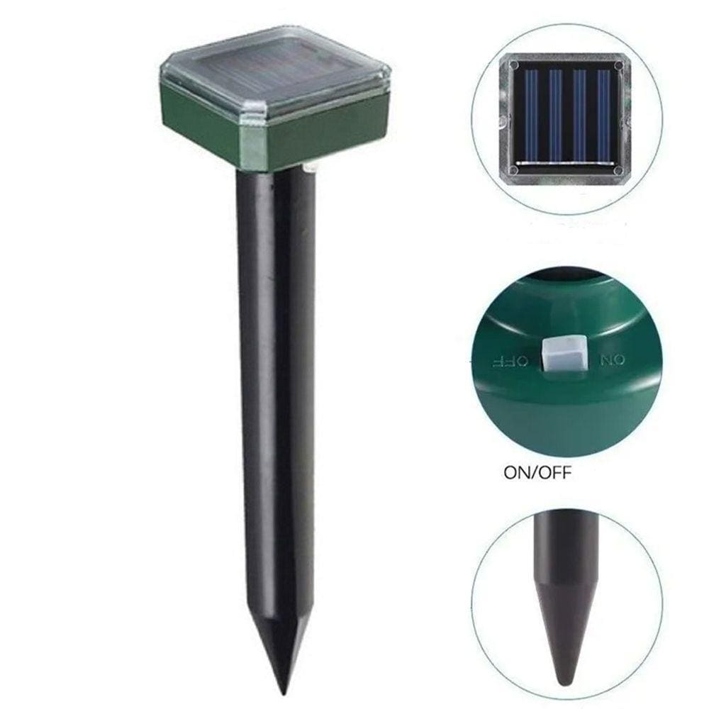 Repelente Solar Ultrassonico Rato Cobra Roedores