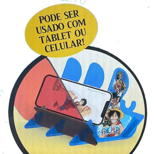 Kit De Desenho One Piece Anime Com 4 Desenhos + QR Code Elka - Kit