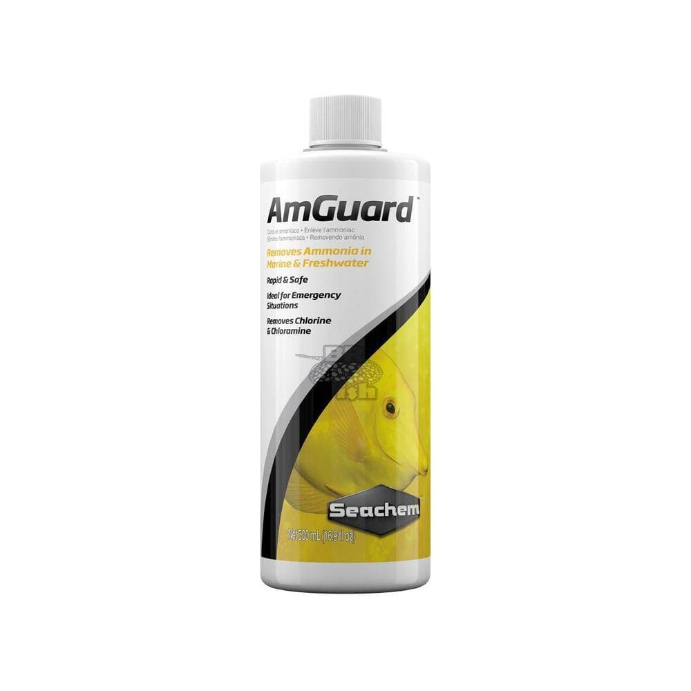 Seachem Amguard Am Guard 500Ml Removedor Am Guard Amonia