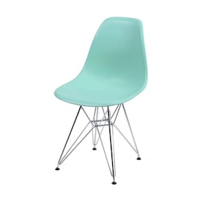 Cadeira Polipropileno Base em Metal OR Design Tiffany