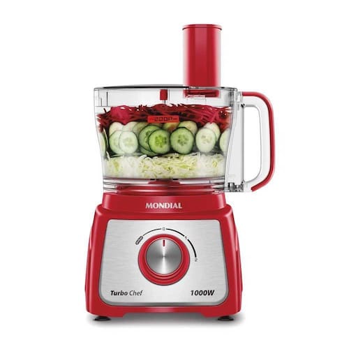 imagem-Multiprocessador Mondial Turbo Chef 7 Em 1 - Mpn-01-Re 127V - 110V