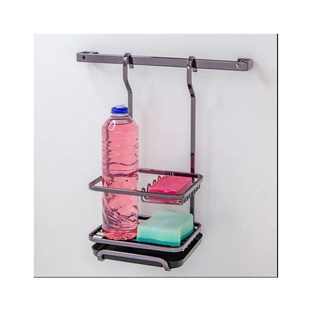 Porta Sabão Detergente Esponja Suporte Cozinha P/ Pendurar