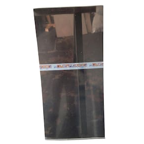 Chapa Acrílica Fumê 50Cm X 50Cm Na Esp. De 3,0Mm