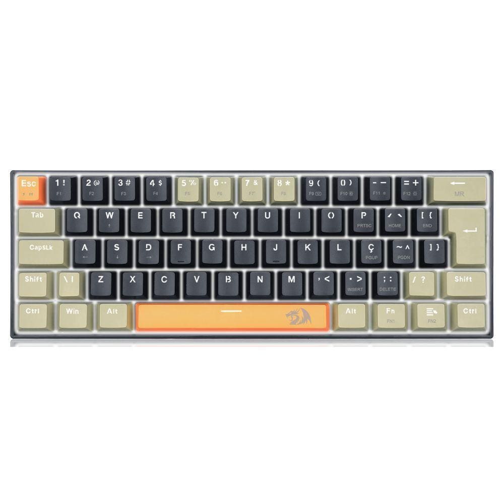 Teclado Mecanico Gamer Redragon Lakshmi Sunset ABNT2 Com Fio