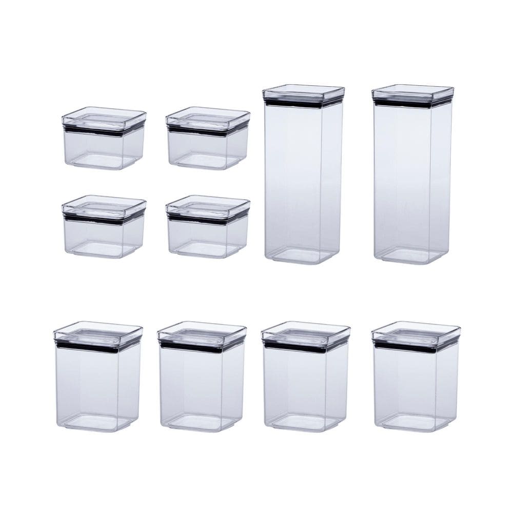 Kit 10 Potes Herméticos Paramount