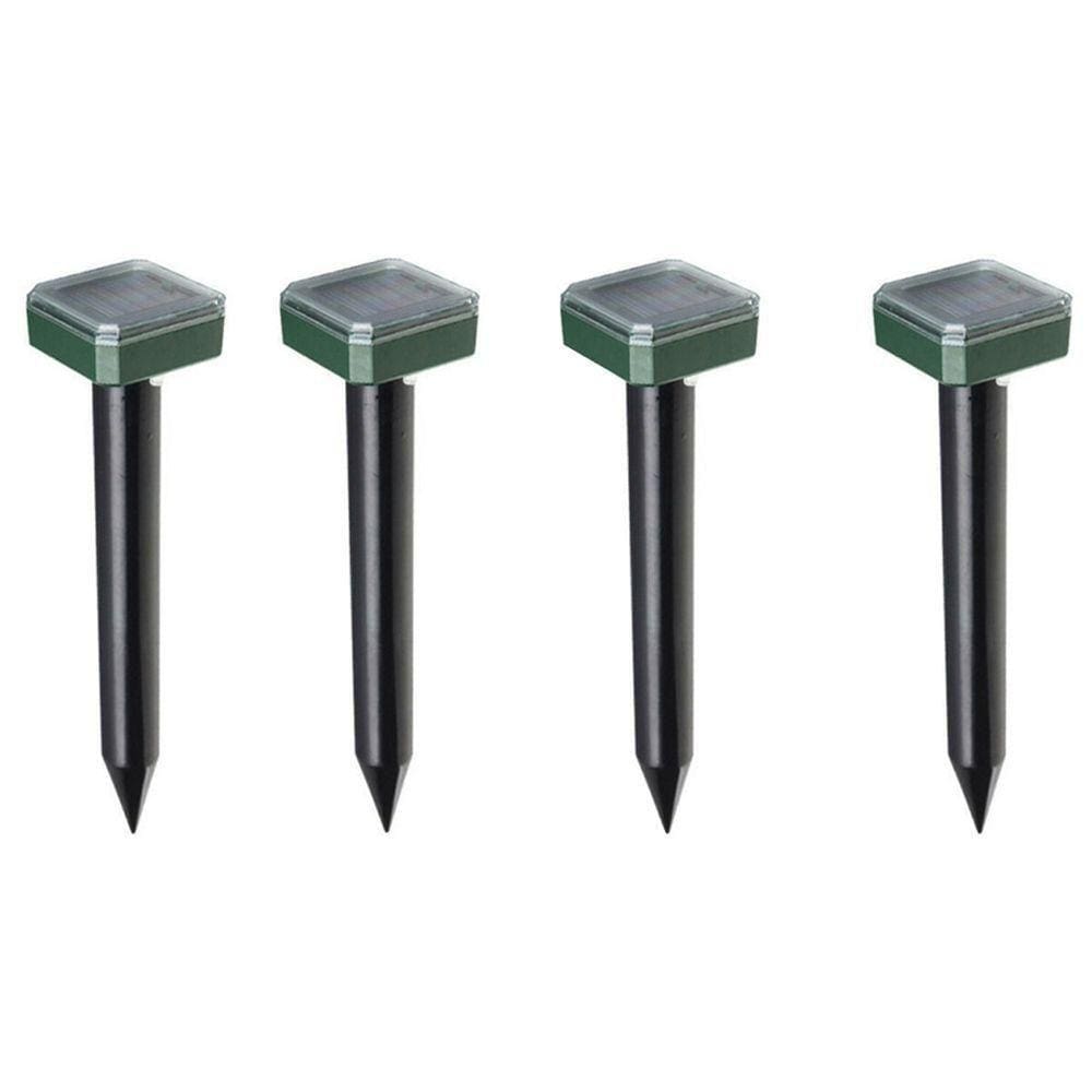 Repelente Solar Ultrassonico Com 4 Unidades Ratos Roedores