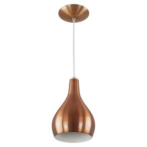 Pendente Nepal Drop Premium Gourmet em Aluminio New Cobre