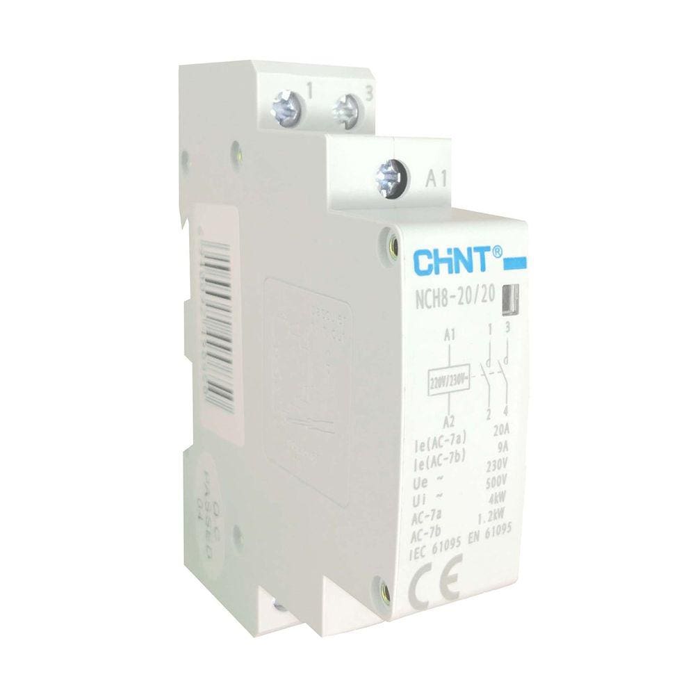 Contator Bipolar | NCH8-20/20 220/230VCA | Chint
