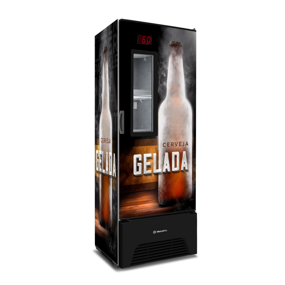 Expositor de cerveja usado Casas Bahia