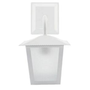 Arandela Luminaria Externo Quadrado Colonial ideal L2B