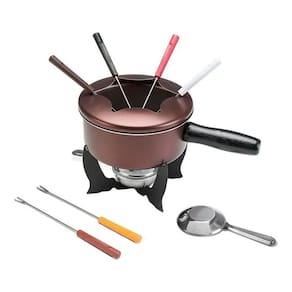 Conjunto para Fondue 10 peças Chocolate