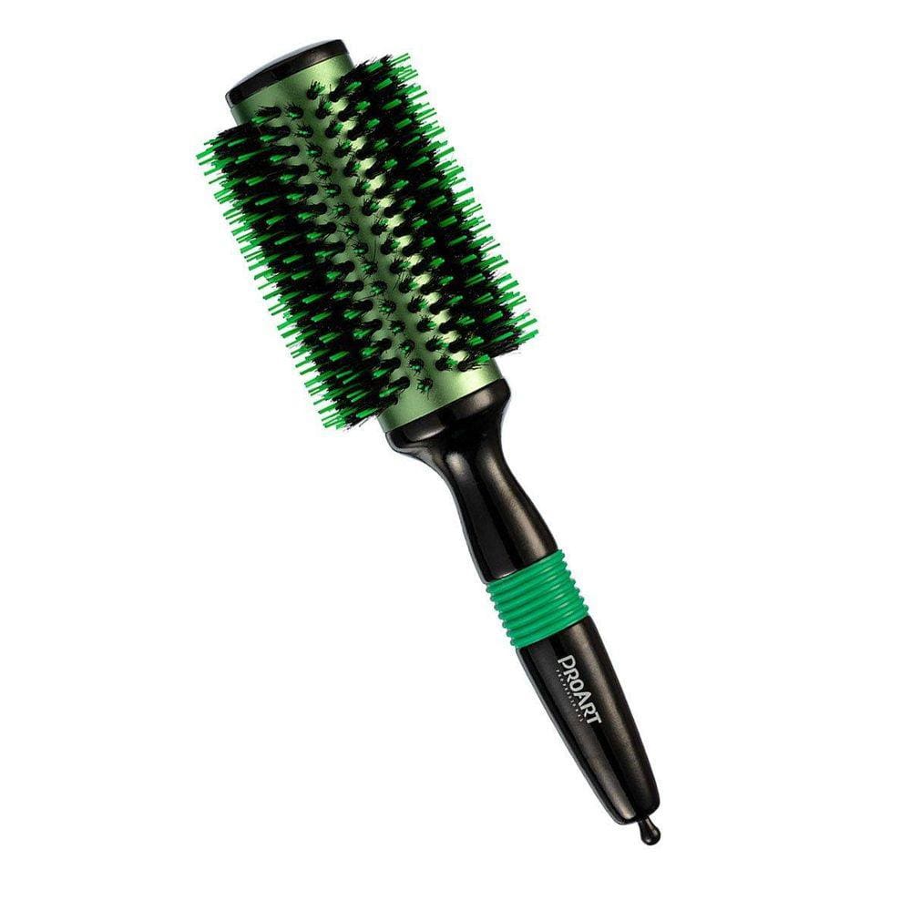 Escova De Cabelo Profissional Metálica Verde Proart 38Mm
