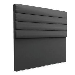 Cabeceira Para Cama Box Casal 140 Cm Corino Preto