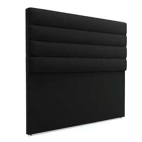 Cabeceira Para Cama Box King 190 Cm Suede Preto