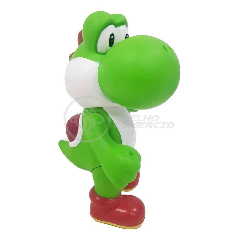 Boneco Action Figure Yoshi Grande Super Size 26Cm - Mario