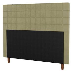 Cabeceira Cama Box Casal Parisis 140Cm Sintético Bege