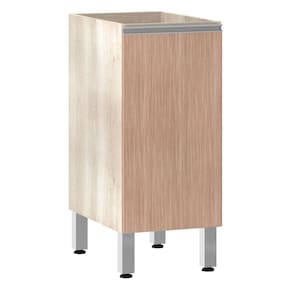 Balcão Sem Tampo 35cm 1 Prateleira Lis Legno Crem e Cumaru