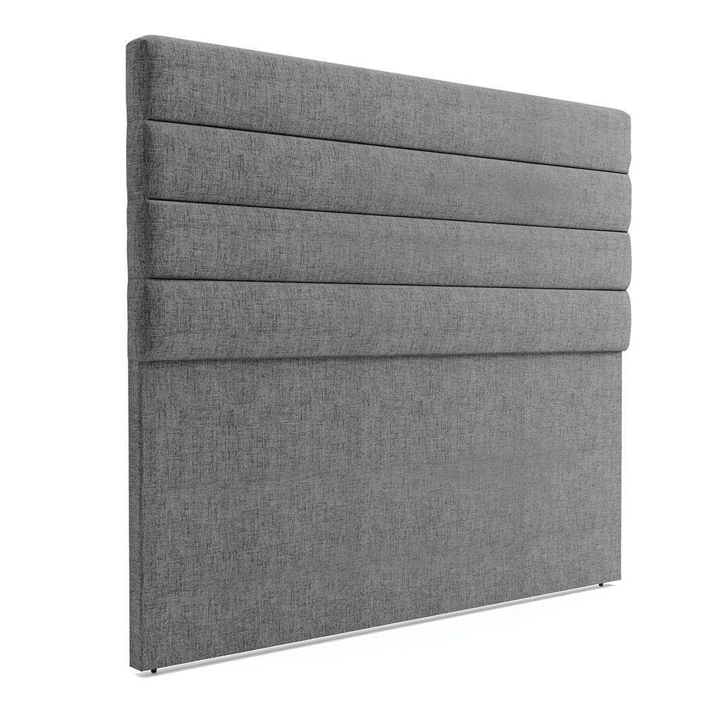 Cabeceira Para Cama Box Casal 140 Cm Linho Grafite A26