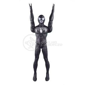 Boneco Articulado 30Cm Action Ação Do Spiderman Venom Marvel