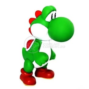 Boneco Action Figure Yoshi Grande Super Size 26Cm - Mario