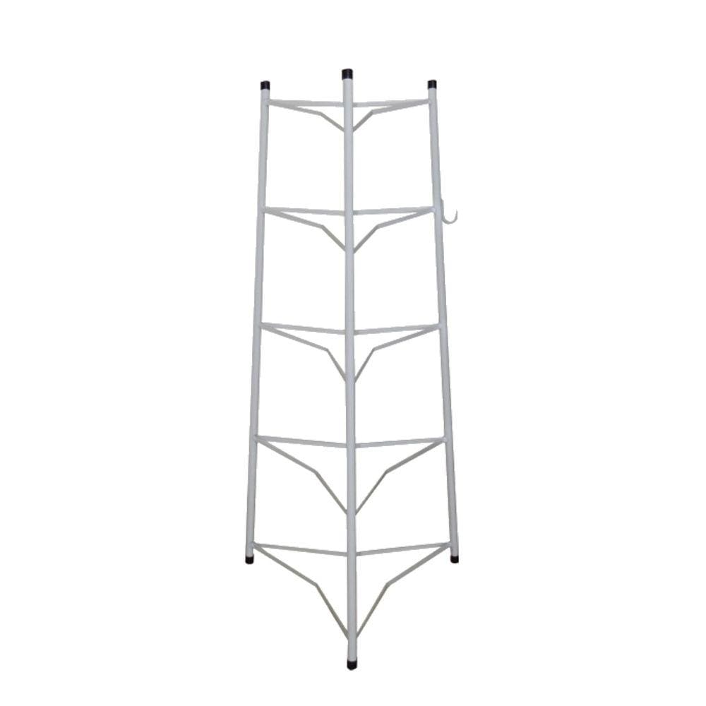 Tripé Porta Panelas Estrela Branco 5 Compartimentos 82cm