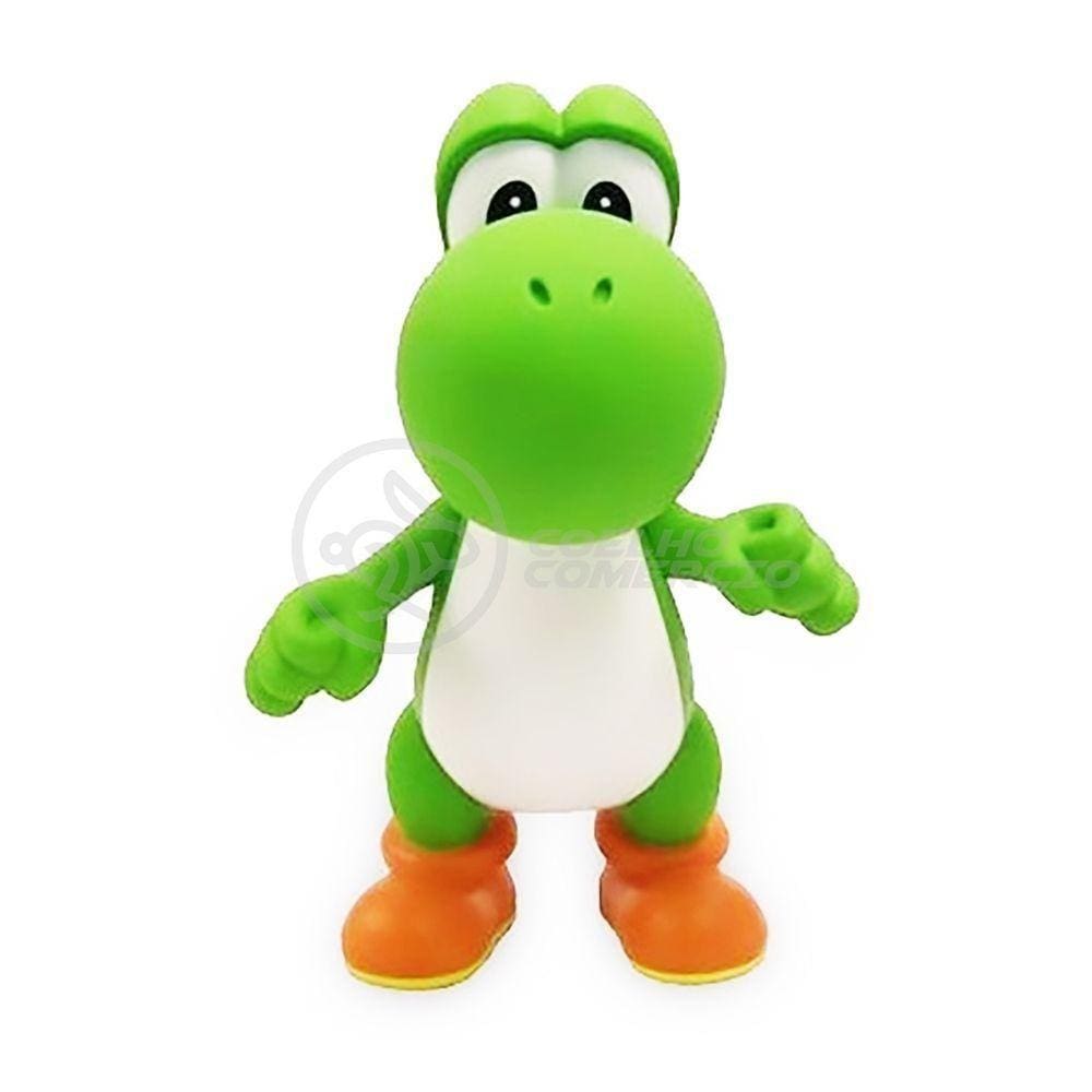 Boneco Action Figure Yoshi Grande Super Size 26Cm - Mario
