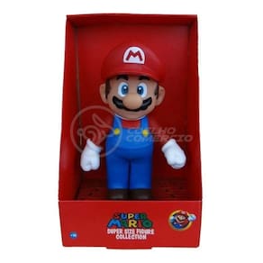 Boneco Mario Grande Super Size 23Cm - Super Mario