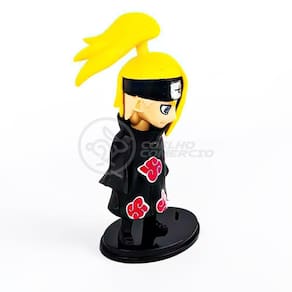 Boneco Action Figure Brinquedo Deidara Akatsuki Naruto