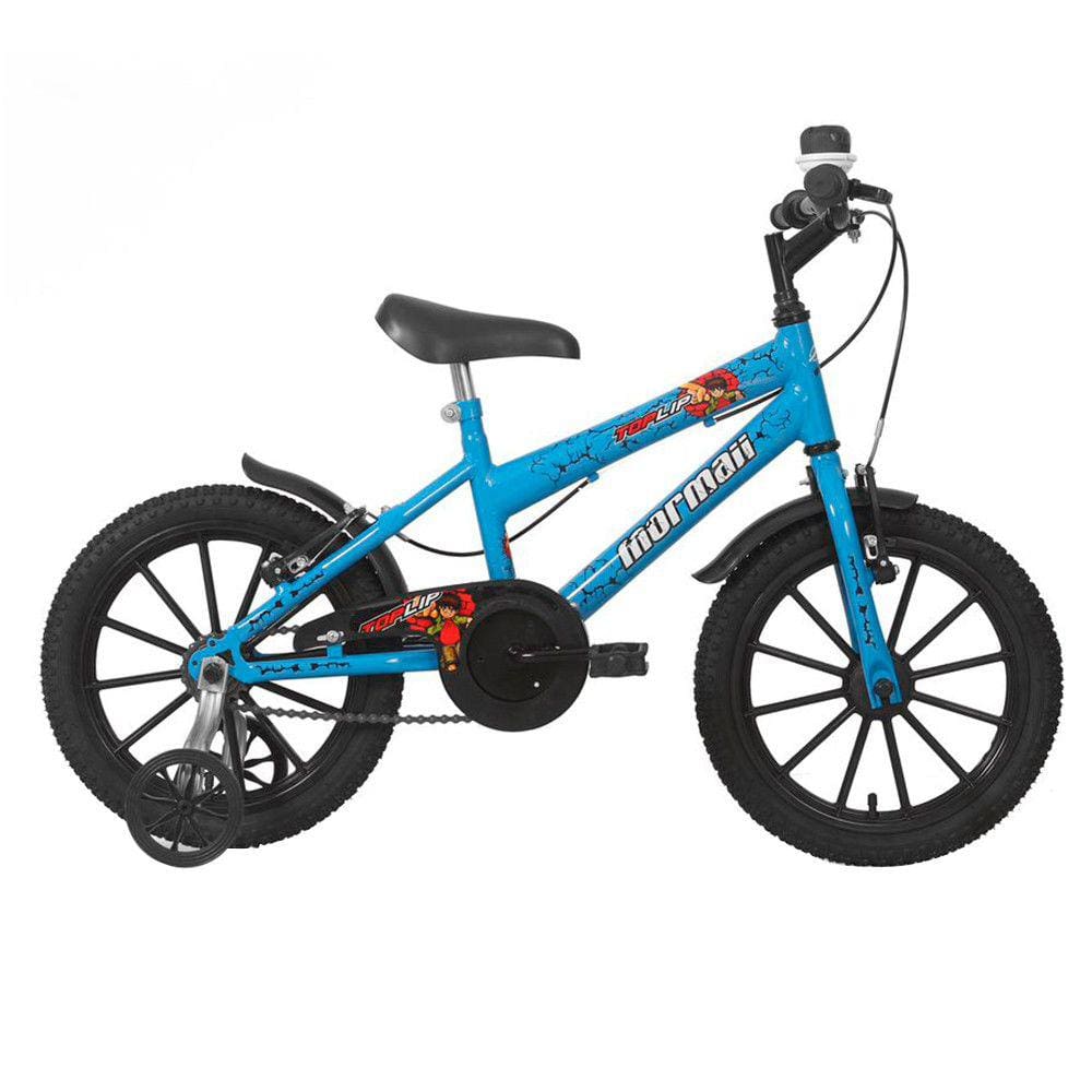 Bicicleta Infantil Aro 16 Caloi Barbie - Rosa+Azul